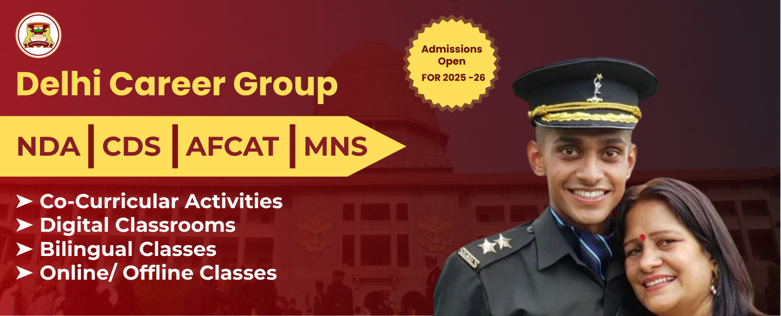 NDA Coaching institute in Delhi