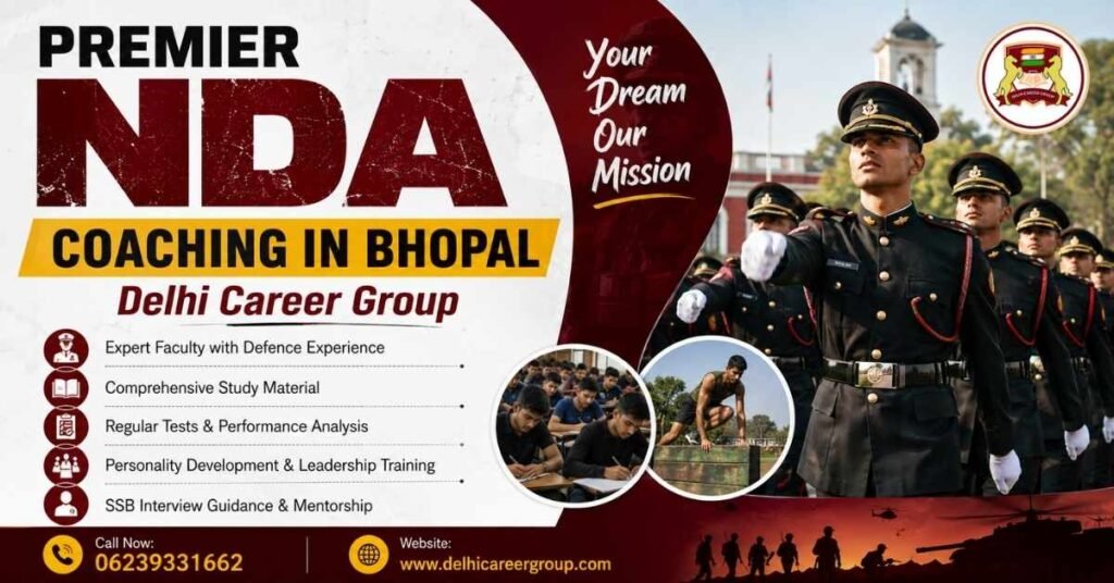 Premier NDA Coaching in Bhopal | Delhi Career Group