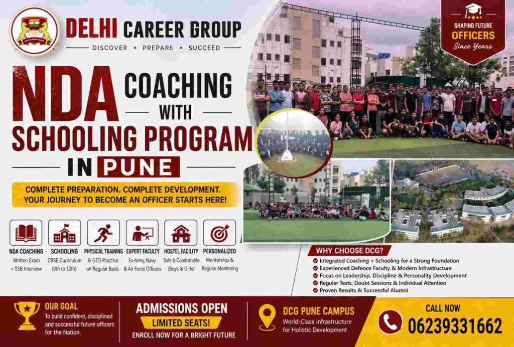 Top 5 NDA Coaching Institutes in Pune