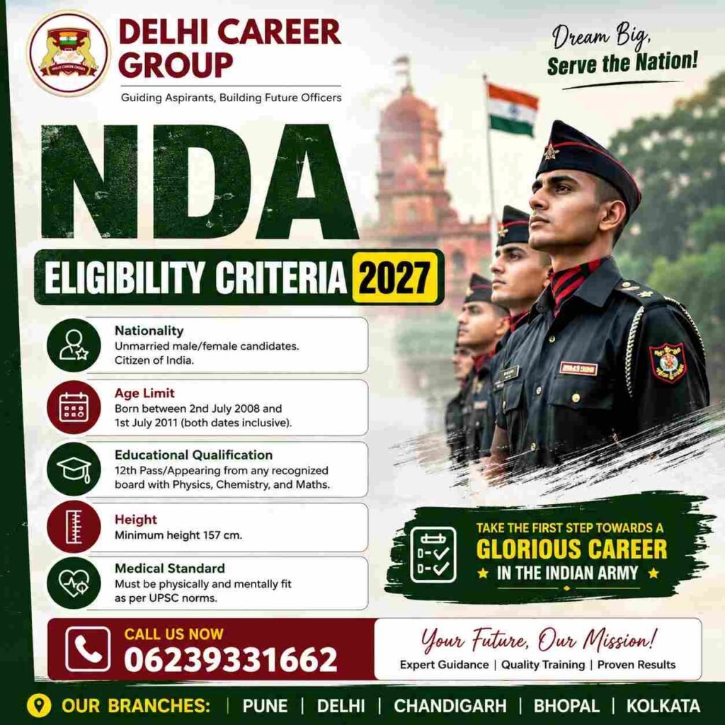 NDA Eligibility Criteria 2027