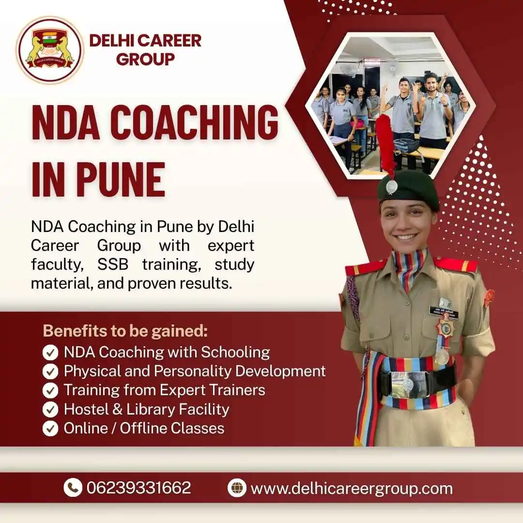 NDA Coaching in Pune | Top NDA Classes for Boys & Girls after 10th | Delhi Career Group
