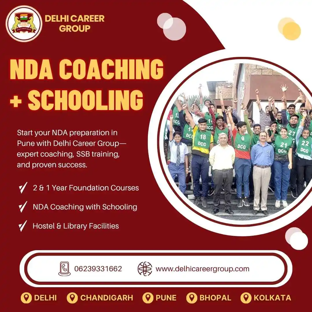NDA Coaching with Schooling | NDA Coaching for Boys & Girls with 11th & 12th | Delhi Career Group