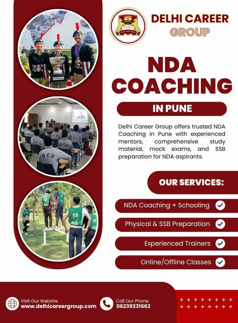 NDA Academy in Pune | NDA Preparation with School Integrated Program | Delhi Career Group